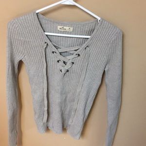 Hollister sweater! Super comfortable and cute!